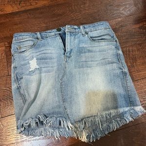 Jean skirt